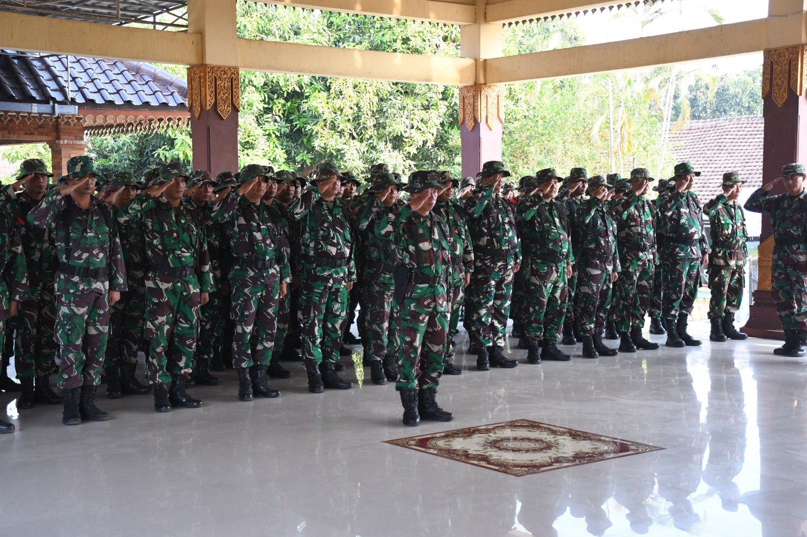 Tingkatkan Kemampuan Teritorial Wilayah, Dandim 0815/Mojokerto Buka Latnister Tahun 2024