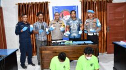 Ringkus Dua Pelaku Penyalagunaan Narkotika, Satresnarkoba Polres Aceh Timur Amankan 1.200 Gram Sabu