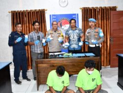 Ringkus Dua Pelaku Penyalagunaan Narkotika, Satresnarkoba Polres Aceh Timur Amankan 1.200 Gram Sabu