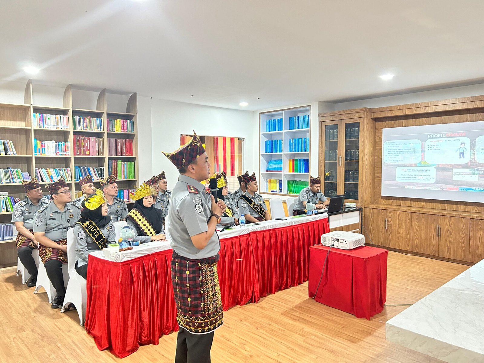 Progam Napasdapduk Rutan Kota Agung di Apresiasi Tim Penilai Internal Inspektorat Jenderal Kemenkumham RI