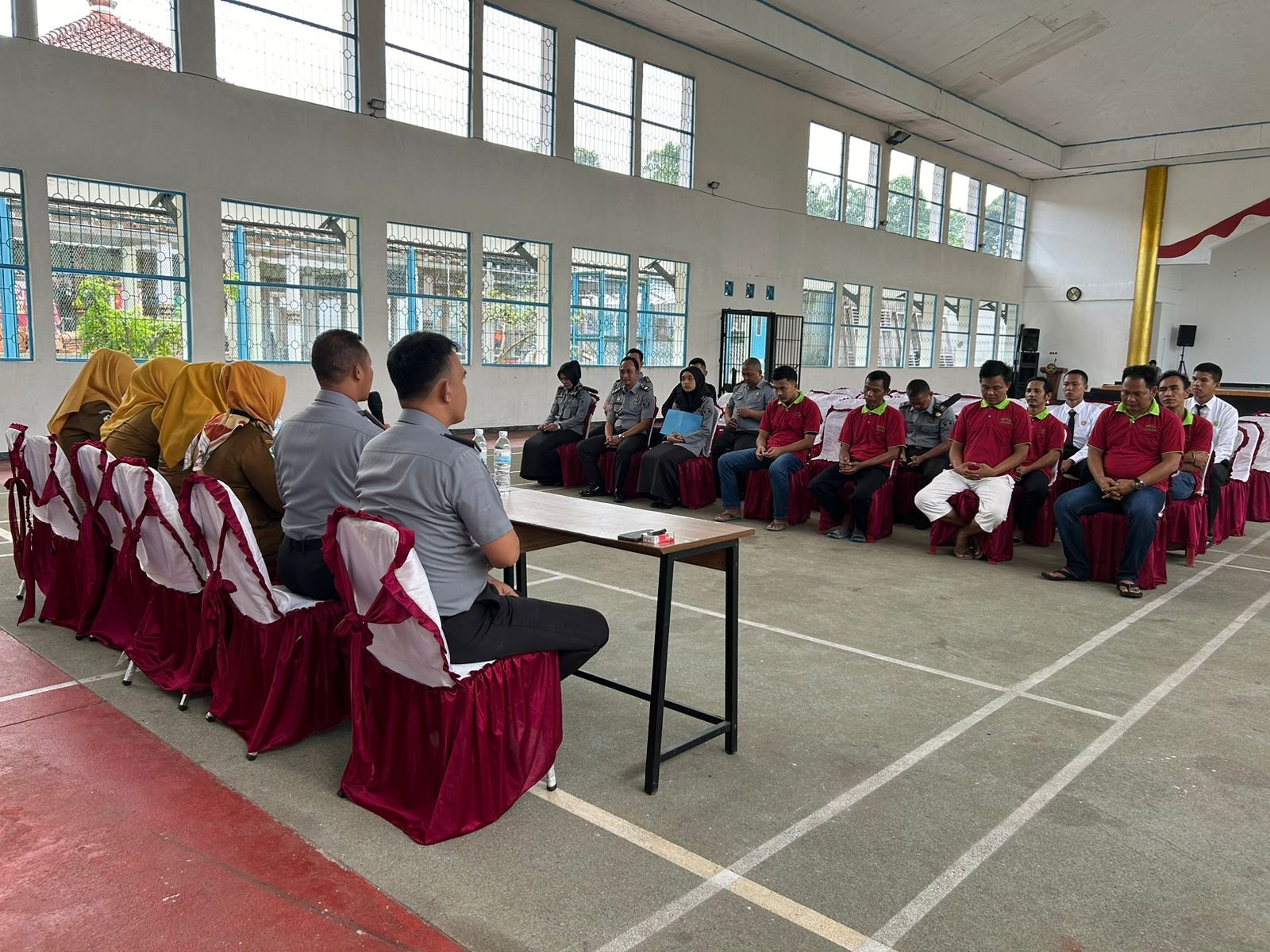 Lapas KotaAgung Gelar Pelatihan dan Penguatan Kader Kesehatan Sinergi Dengan Puskesmas Negara Batin Tanggamus