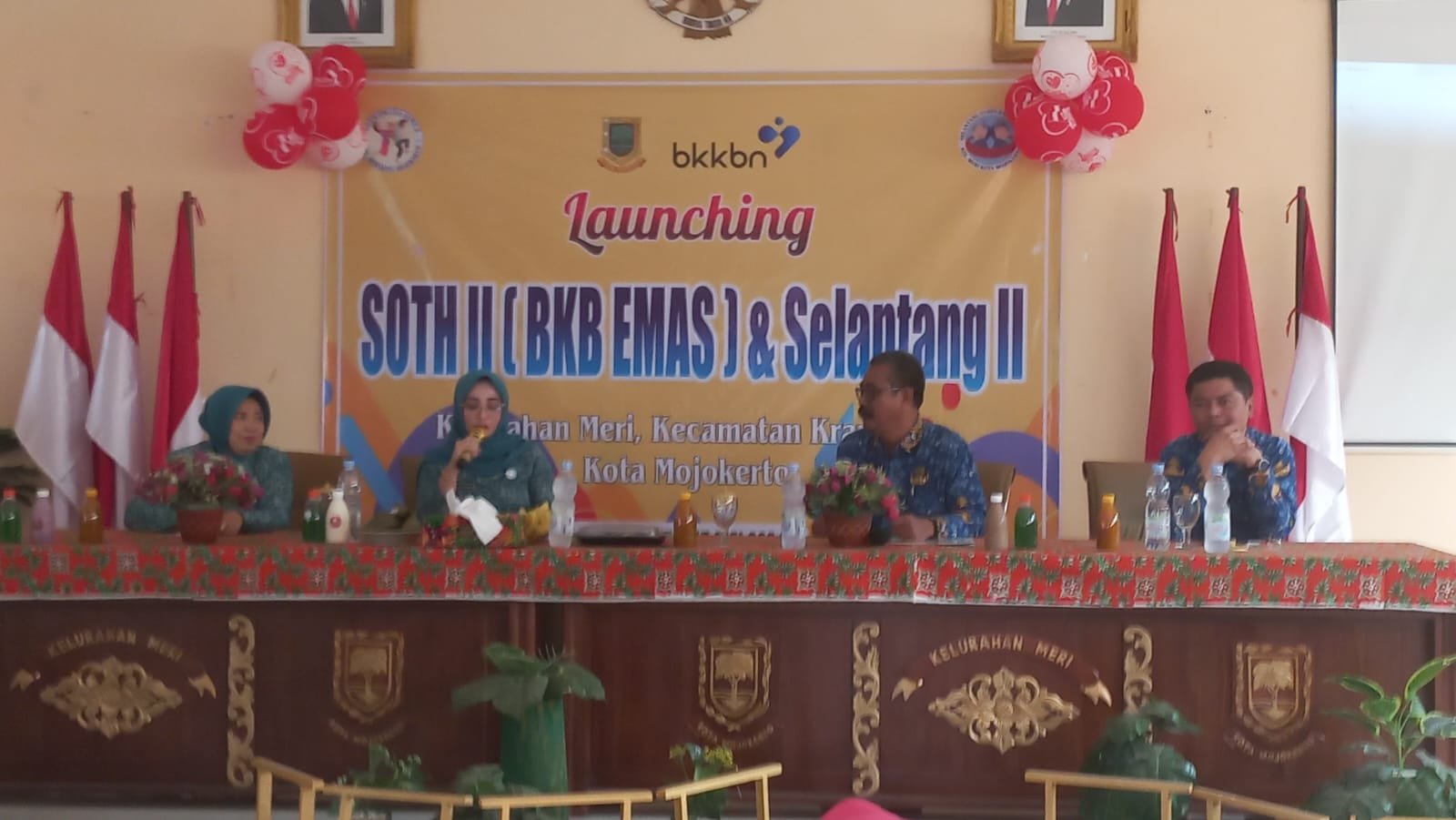 Atasi Stunting dan Bentuk Lansia Tangguh, Kelurahan Meri Luncurkan SOTH II dan Selantang II