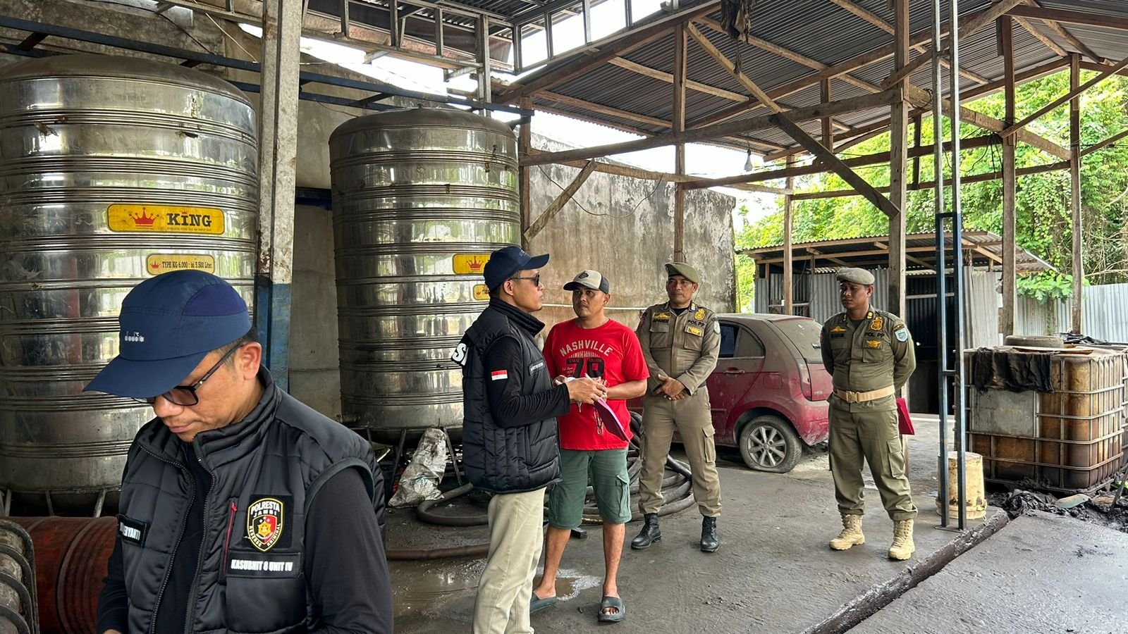 Diduga Jadi Tempat Penimbunan BBM Ilegal, 9 Gudang di Kota Jambi Dilakukan Pengecekan