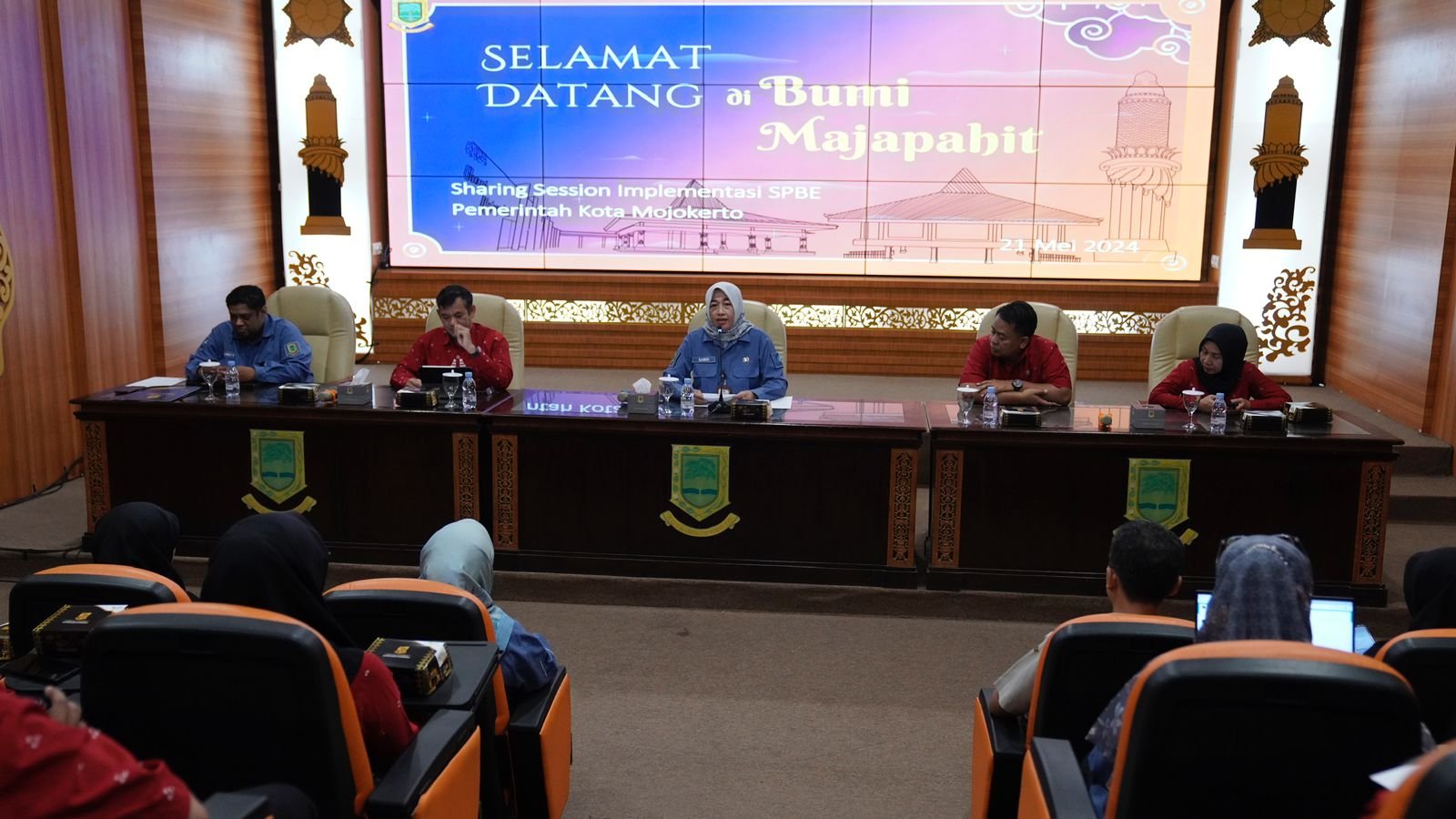 Indeks SPBE Terus Meningkat, Diskominfotik Kota Blitar Berkunjung ke Diskominfo Kota Mojokerto