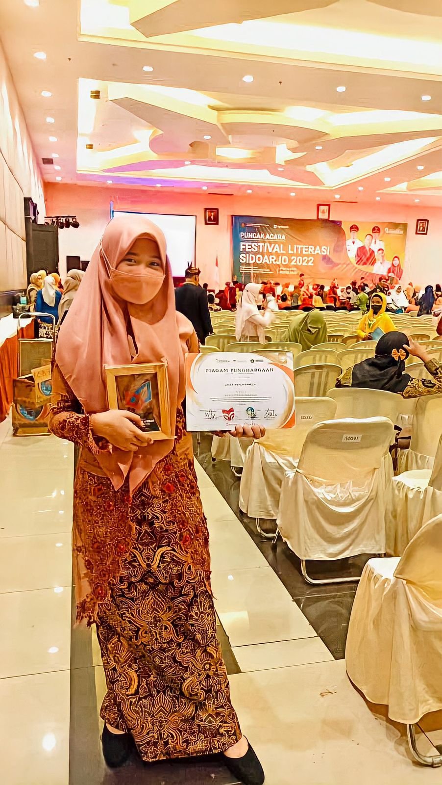 Jesca Wen Lin Pamela Ketika Menghadiri Acara Festival Literasi di Hotel Suncity 