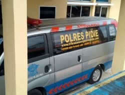 Polres Pidie Sediakan Ambulans Antar Masyarakat Ke Rumah Sakit