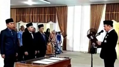 Pj Bupati Kerinci Asraf, Lantik Direktur Prumda Tirta Sakti Kerinci