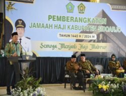 CJH Kloter 60, Kloter Perdana yang Berangkat dari Pendopo Kabupaten Sidoarjo