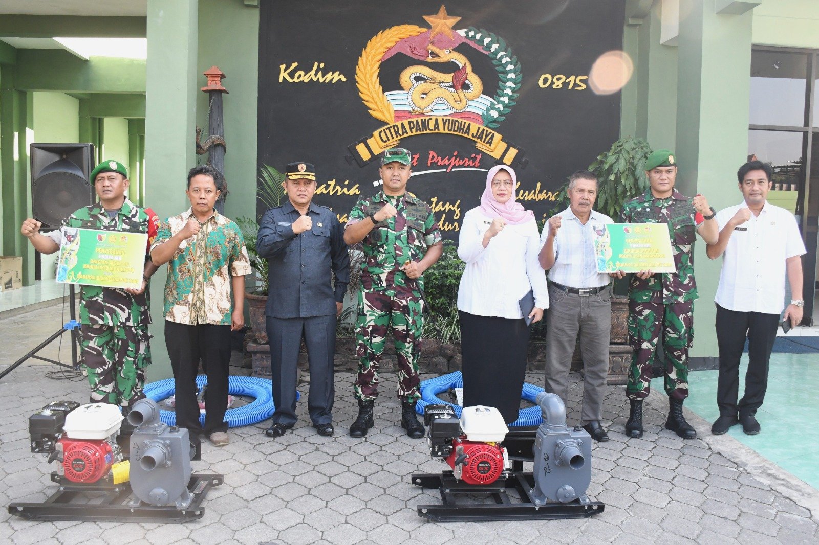 Brigade Alsintan, Kodim 0815 Siap Tingkatkan Produksi Pertanian Wilayah Mojokerto Raya