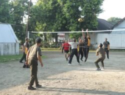 Olahraga Bersama, Wujud Nyata Sinergitas TNI – Polri Di Mojokerto Raya