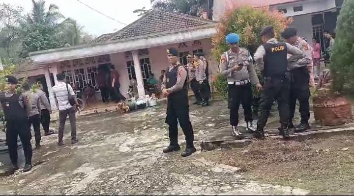 Pengadilan Negeri Tebo Lakukan Eksekusi Rumah di Jl.26 Desa Perintis Jaya Kec.Rimbo bujang