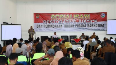 Polres Tanggamus Gelar Sosialisasi Restorative Justice Narkotika