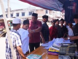 Haji Sulaiman Tole Bantu Seragam Sekolah Santri Korban Kebakaran Ponpes Dayah Al-Maimanah