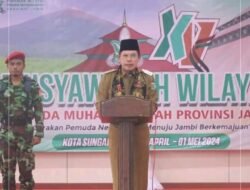 Wali kota sungai penuh Ahmadi Zubir mengekuti Muswil PWPM Provinsi Jambi Ke -XV