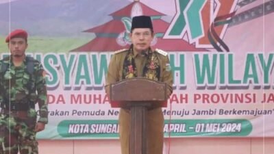 Wali kota sungai penuh Ahmadi Zubir mengekuti Muswil PWPM Provinsi Jambi Ke -XV