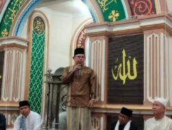 Pemkot Hadiri Safari Ramadhan di Masjid Darussalam Desa Srimenanti