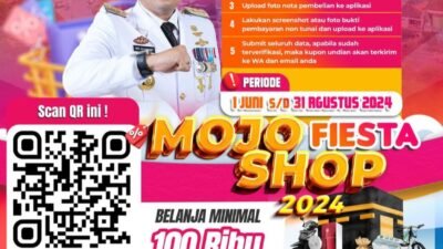 Semarak HUT Kota Mojokerto, Mojo Shop Fiesta 2024 Banjir Hadiah dan Diskon
