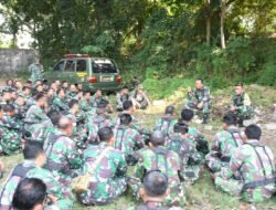 Asah Kemampuan Prajurit, Kodim 0815/Mojokerto Gelar Latihan Menembak