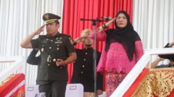 Hj. Eva Dwiana Menjadi Inspektur Upacara Pada Peringatan HUT Kota Bandar Lampung Ke – 342