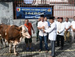 Berkah Hari Raya Idul Adha 1445 H, Kodim 0815/Mojokerto Berbagi Daging Kurban