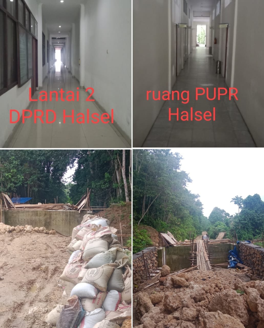 Dimintai Tanggapan Jembatan Madapolo, Ketua Komisi III DPRD Halsel: Tanya ke PUPR