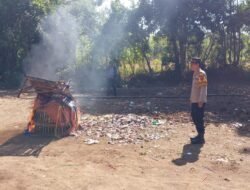 Sabung Ayam di Desa Gejokjati Kecamatan Lekok Pasuruan Dimusnahkan