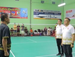 Kapolda Cup Badminton Presisi Polda Lampung 2024 Resmi Digelar