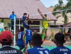 Tim Volly Pidie Menang 2-1 Atas Aceh Utara