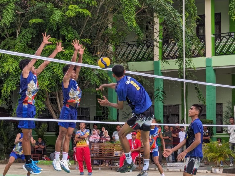 Lumat Kan Kota Lhokseumawe 3-1Tim Volly Pidie Kunci Tiket Ke Final