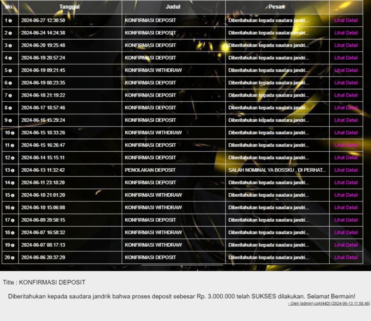 Eks Kades Fida di Halsel Beri Ancaman Bila Diberitakan Terlibat Judi Online Bakal Dicari