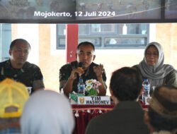 Kodim Mojokerto Terima Tim Wasmonev Pusterad, Temu Wicara Bareng Poktan Hingga Tinjau Lahan Pompanisasi PAT