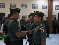 Korps Raport Pindah Satuan & Rotasi Jabatan, Dandim 0815/Mojokerto Sampaikan Ini