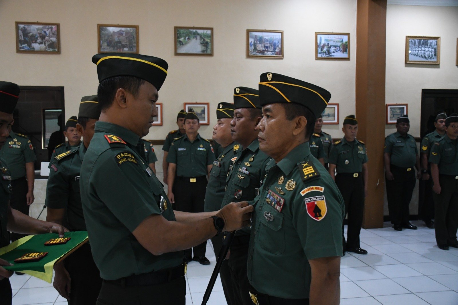 Korps Raport Pindah Satuan & Rotasi Jabatan, Dandim 0815/Mojokerto Sampaikan Ini