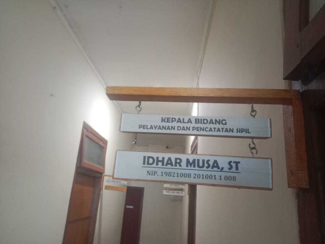 Kabid Disdukcapil Halsel Geram Sekdes Kawasi Diduga Palsukan Dokumen Nikah