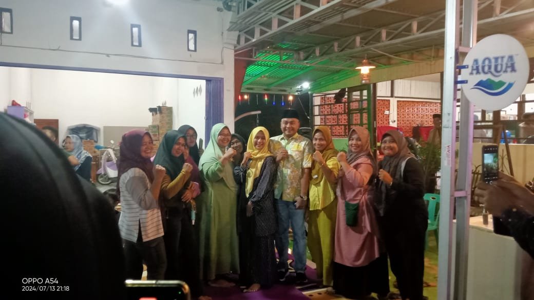 Agus Rubianto Calon Bupati Tebo Hadiri Jatilan 1 Suro di Desa Tegal Arum Rimbo Bujang