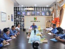 Kalapas Kotaagung Bertemu Jalin Sinergitas Sekretaris Daerah Tanggamus, Pemda Tanggamus Dukung Pengembangan Dapoer Uwa’Bin Lapas Kotaagung