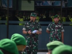 Kodim 0815/Mojokerto Gelar Pasukan Siap Amankan Pilkada Serentak 2024