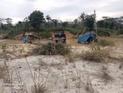 Pertambangan Tanpa izin di Tebo  Kembali Marak, Diduga Ada Oknum Anggota yang Bekingi