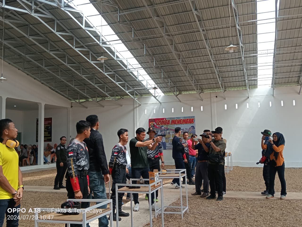 Peresmian Lapangan Tembak Tantya Sudhirajati Polres Batang Hari Dihadiri Bupati Batang Hari