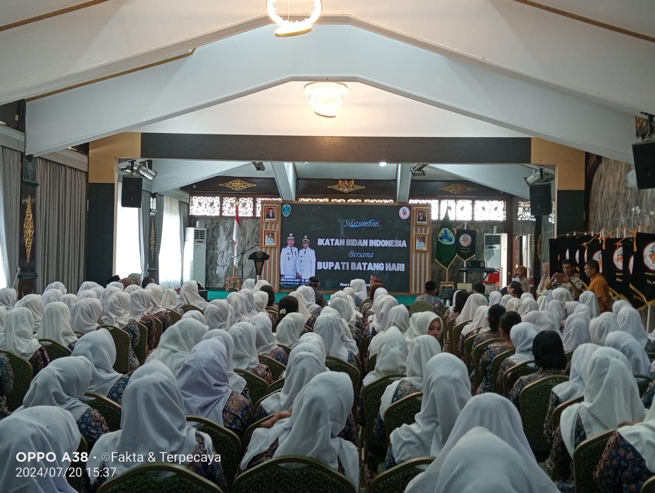 Bupati Fadhil Arief Sambut Keluarga Besar Ikatan Bidan Indonesia Cabang Batang Hari