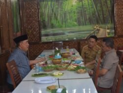 Calon Bupati Tanggamus Moh. Saleh Asnawi Temu Kangen Bersama Heri Agus Setiawan Ketua DPRD