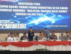 Polda Lampung Gagalkan Pengiriman 30 Kg Sabu di Tol Bakauheni dan Amankan Tujuh Tersangka