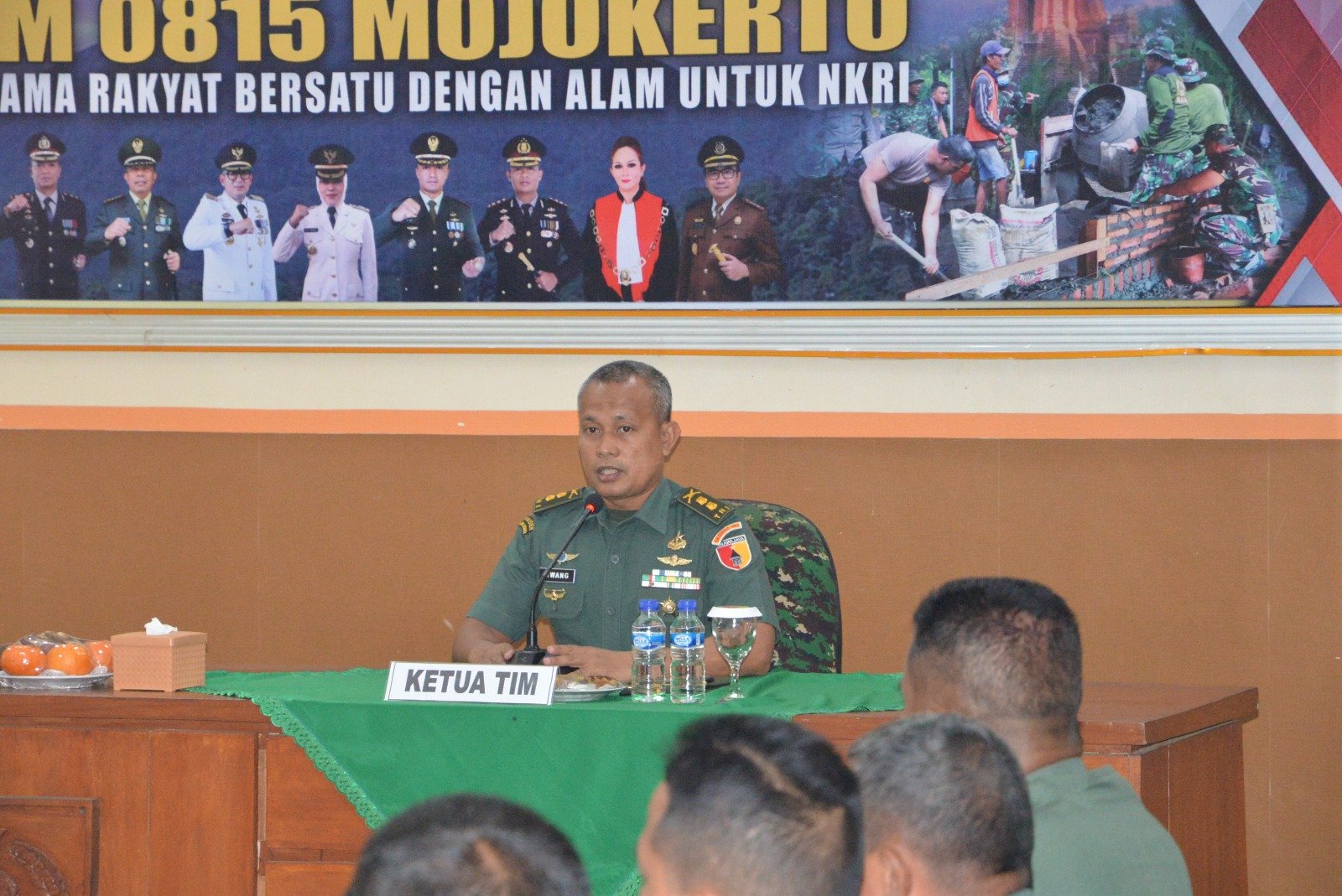 Jelang Sertijab Dandim, Kodim 0815/Mojokerto Terima Kunjungan Tim Verifikasi Korem 082/CPYJ