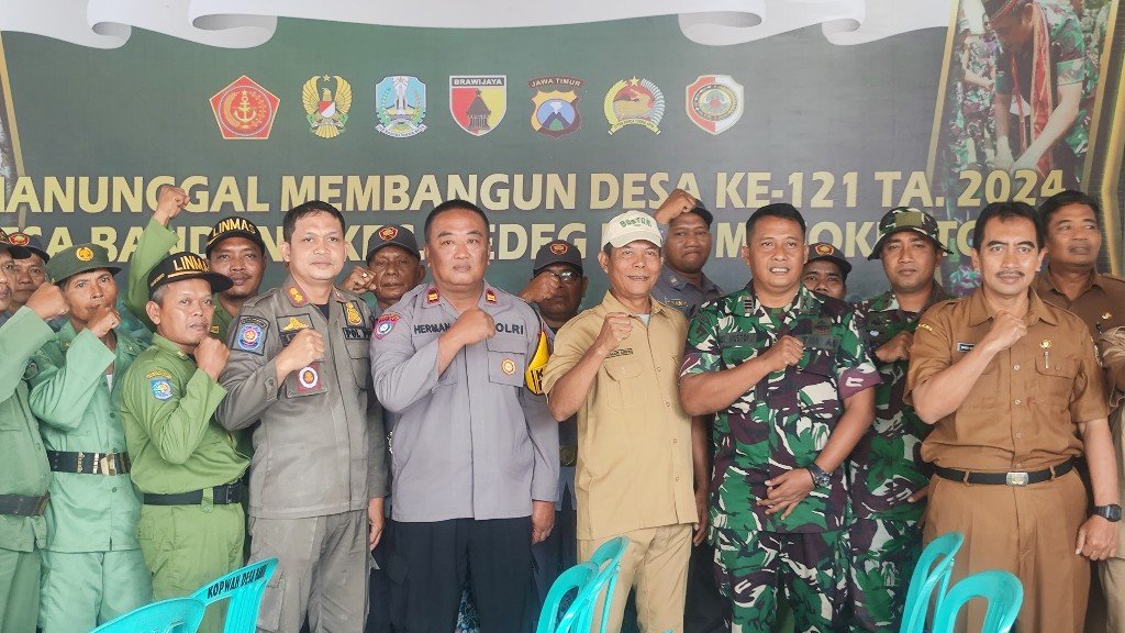 Pemdes Bandung Bersyukur Bisa Terpilih Mendapatkan Program TMMD Ke-121