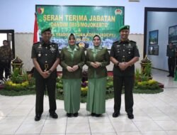 Letkol Inf Rully Noriza, S.I.P., M.I.P., Jabat Dandim 0815/Mojokerto