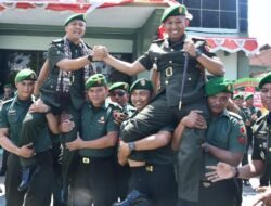 Ini Tradisi Lepas Sambut Dandim 0815/Mojokerto