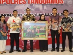 Polres Tanggamus Jajaran Gelar Malam Pisah Sambut Kapolres