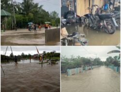 HUJAN SEHARIAN, DESA FOYA DAN DESA KOTALOU TERENDAM BANJIR