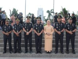 Lapas Kotaagung Ikuti Upacara Ziarah dan Tabur Bunga dalam rangka Hari Pengayoman ke-79 Bersama Jajaran Kemenkumham Lampung