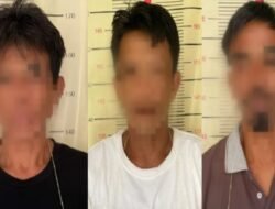 Satresnarkoba Polres Tanggamus Tangkap Tiga Tersangka Penyalahgunaan Narkotika Jenis Sabu